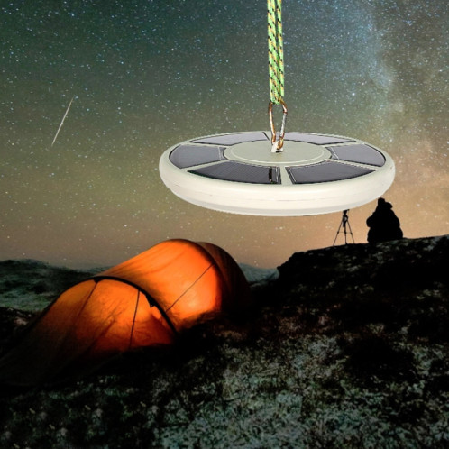 Lumière solaire de mât de drapeau LED Lumière extérieure de tente de camping de cour SH74391498-06