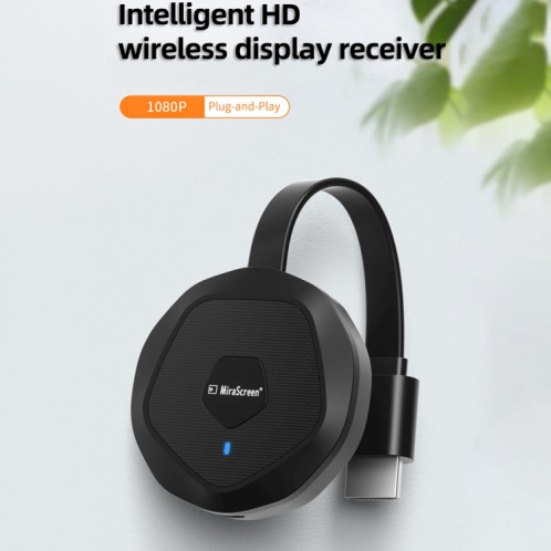G28 5GHz Wireless WiFi Affichage du récepteur dongle Mirascreen Hdtv Stick Streaming Ezcast Media Player (blanc) SH401W1288-09