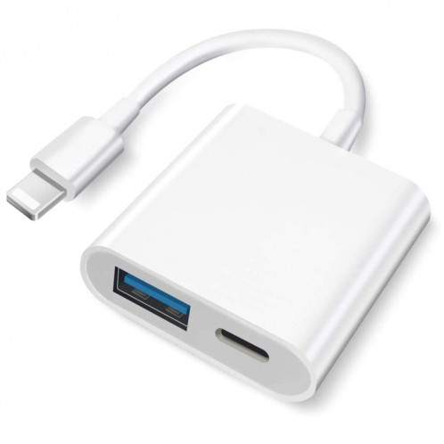 8 broches vers USB2.0 + 8 broches interface OTG Sdapter, prise en charge du système IOS 13 (mise à niveau) SH601A31-07