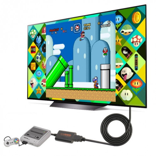 Convertisseur HDMI de convertisseur vidéo de console de jeu rétro 720P pour NGC / N64 / SNES / SFC SH22491595-07