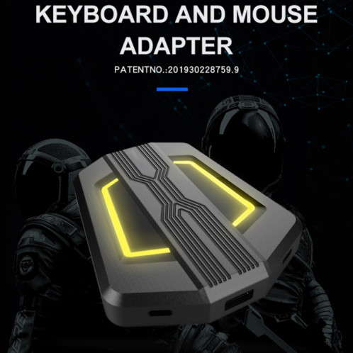 Convertisseur de clavier et de souris pour PS4 / Switch / PS4 Pro / XBOX ONE (modèles audio pris en charge) SH601B255-012