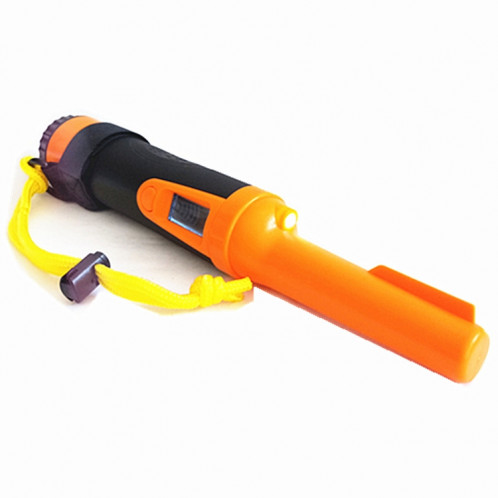 Tige de positionnement en métal d'affichage à cristaux liquides de détecteur de métaux imperméable tenu dans la main HS-10 (orange) SH101A510-07