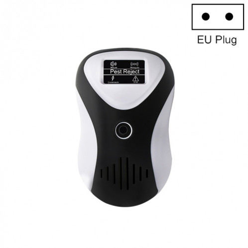2 PCS DC-9017A répulsif de souris ultrasonique à économie d'énergie répulsif d'insectes silencieux multifonctionnel anti-moustique et insectifuge () SH501B88-07