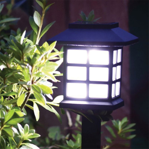 4 PCS extérieur jardin solaire veilleuse LED ménage petite maison pelouse lumière (lumière colorée) SH901C1713-010