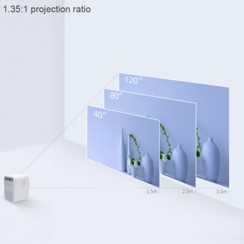 Projecteur Wanbo gratuit T2 1920x1080 150 Lumens Home Ultra HD LED Projecteur SH86881853-013