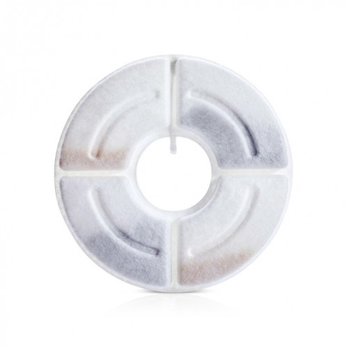 CORE DE FILTRE DE DISTRIBUTEUR D'EAU AUTOMATIQUE ROND PET Automatique Automètre Haute Valeur de noix de coco Filtre de charbon Activé Coton, Spécifications: 4 pcs / boîte SH4101970-08