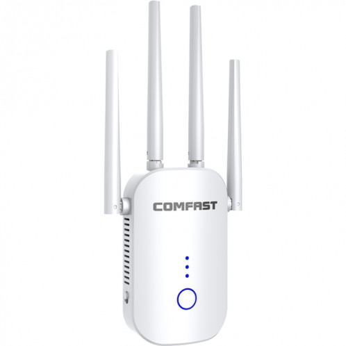 Comfast CF-WR758AC Dual Fréquence 1200MBPS Répéteur sans fil 5.8g Amplificateur de signal WiFi, SC04EU1153-010
