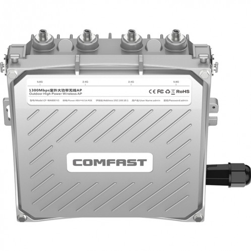 COMFAST CF-WA800 V3 1300Mbps répéteur d'amplificateur de signal de station de base sans fil WiFi extérieur SC1922866-010