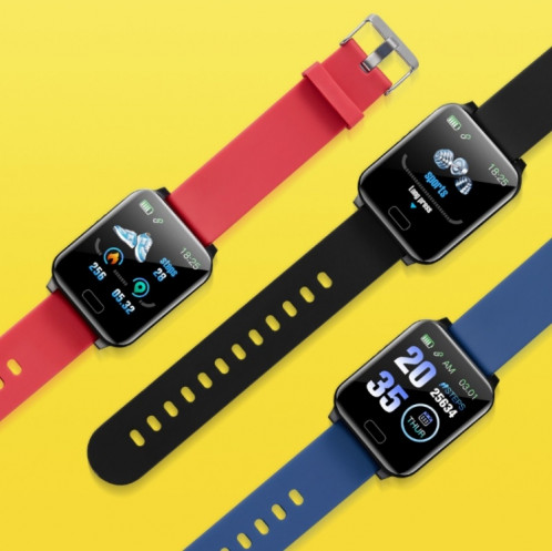 Bracelet intelligent avec écran Y12 1,1 pouces, étanche IP67, prise en charge des appels NFC / Bluetooth / surveillance du sommeil / surveillance de la fréquence cardiaque / surveillance de la pression artérielle SH001C1729-012