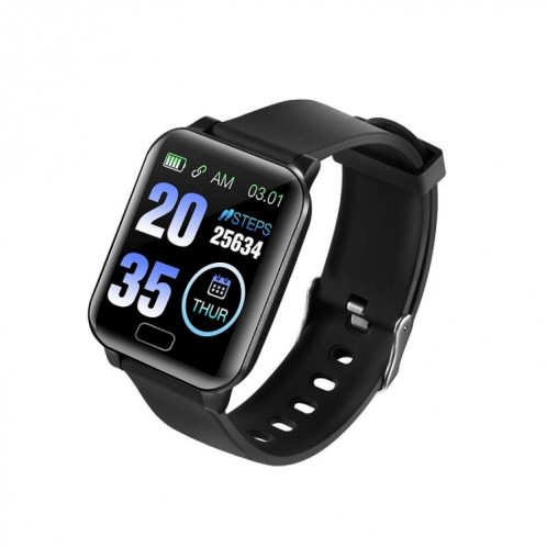 Bracelet intelligent avec écran Y12 1,1 pouces, étanche IP67, prise en charge des appels NFC / Bluetooth / surveillance du sommeil / surveillance de la fréquence cardiaque / surveillance de la pression artérielle SH001C1729-012