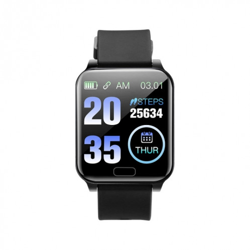 Bracelet intelligent avec écran Y12 1,1 pouces, étanche IP67, prise en charge des appels NFC / Bluetooth / surveillance du sommeil / surveillance de la fréquence cardiaque / surveillance de la pression artérielle SH001B638-012