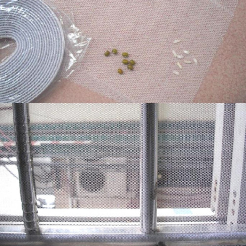 DIY Fly Mosquito Bug Mesh Window Screen Auto-adhésif Anti-moustique Net （13X15cm） SH901A878-07