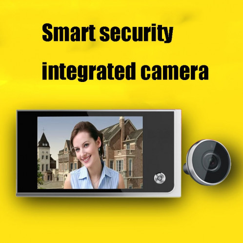 SF520A Sonnette vidéo intelligente antivol sans fil de 2,0 millions de pixels avec écran de 3,5 pouces SH59911830-08