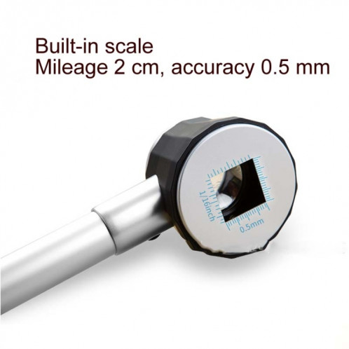 Portable avec échelle avec 3 lumières Loupe 45 fois Loupe haute définition à double objectif SH1250253-07