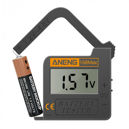 2 pièces ANENG 168MAX testeur de batterie portable testeur de puissance de batterie de haute précision testeur de capacité de batterie SA3972567-010