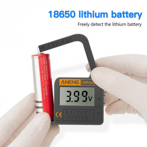 2 pièces ANENG 168MAX testeur de batterie portable testeur de puissance de batterie de haute précision testeur de capacité de batterie SA3972567-010