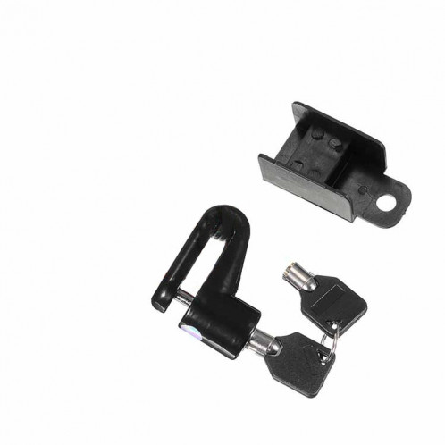 2 pièces de verrouillage de frein à disque de scooter électrique accessoire de verrouillage antivol renforcé multifonction pour Xiaomi Mijia M365, spécification d'emballage: verrouillage de frein à disque (noir) SH380129-05