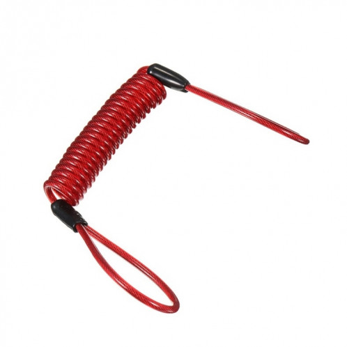 2 en 1 Accessoire de verrouillage anti-vol renforcé multifonction pour Xiaomi Mijia M365, Spécifications d'emballage: corde de fil (rouge) SH3803321-06