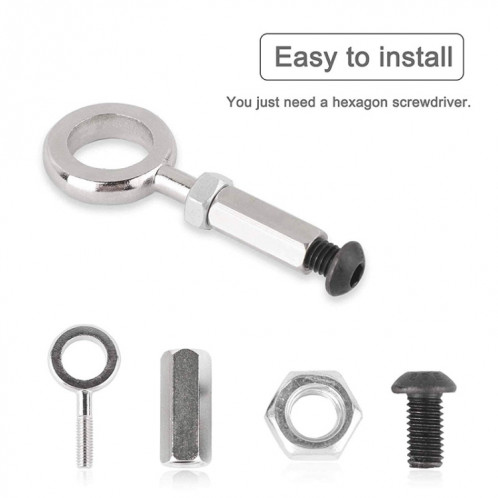 2 pièces assemblage d'anneau de traction de vis de verrouillage d'axe de Scooter pour Xiaomi Mijia M365 SH46421972-05