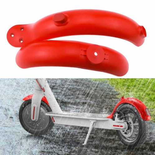 Ailes modifiées par scooter électrique pour Xiaomi Mijia M365 / M365 Pro, spécification: garde-boue avant + garde-boue arrière (avec crochet + vis + outils) SH4703271-06