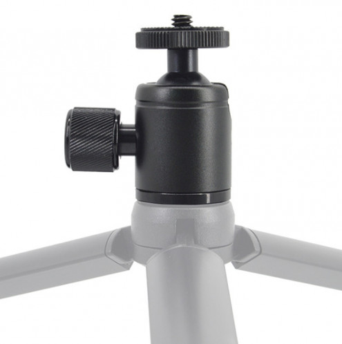 BH-904 Mini trépied en alliage d'aluminium de bureau Mini rotule 360 ​​degrés Pan 90 degrés Tilt trépied SH0005394-08