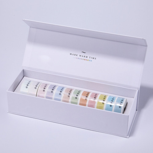 NIIMBOT main compte autocollant frais Morandi couleur étiquette papier boîte-cadeau pour NIIMBOT D11 (printemps) SN101A11-05