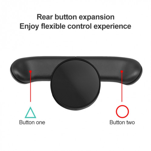 Coeur pour contrôleur de jeu plaque de connexion de clé latérale arrière boutons supplémentaires à l'arrière connectez l'unité d'extension arrière pour PS4 SH3725781-08