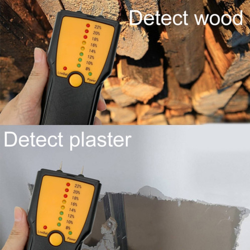 MT210 humidimètre bois matériau bois détecteur de fuite d'eau testeur d'humidité testeur de bois SH7558104-07