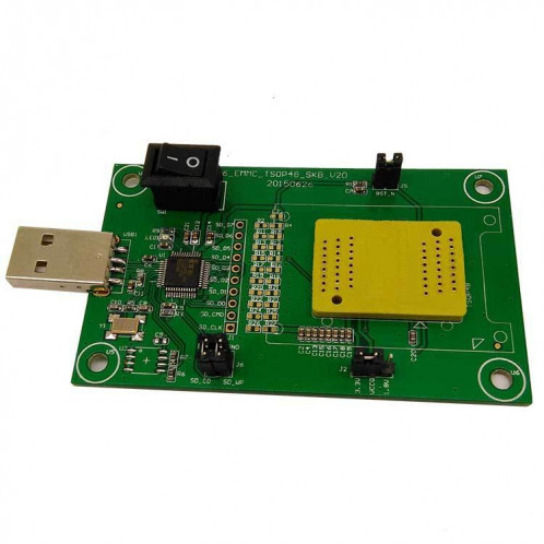 EMCP221 Flip Shrapnel vers USB Test Socket Burn Socket SH75721087-05