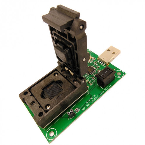 EMCP221 Flip Shrapnel vers USB Test Socket Burn Socket SH75721087-05