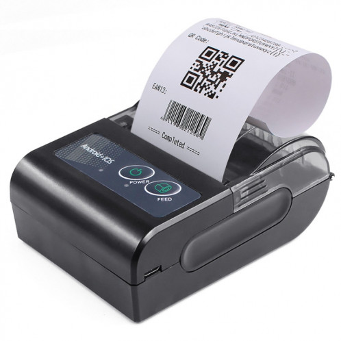 58HB6 Machine portative de réception d'étiquettes d'imprimante thermique Bluetooth, prend en charge l'impression multilingue et de symboles / d'images, modèle: (espagnol) SH88061613-012