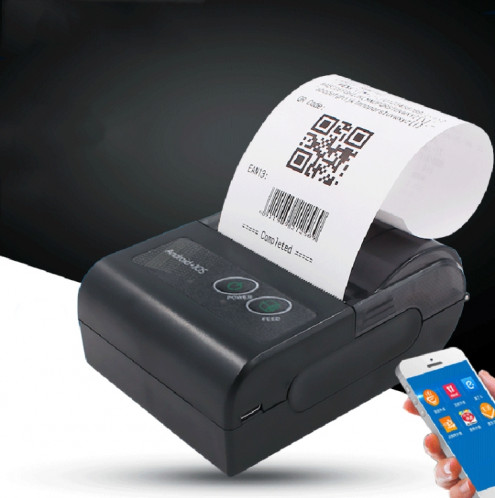 58HB6 Machine portative de réception d'étiquettes d'imprimante thermique Bluetooth, prend en charge l'impression multilingue et de symboles / d'images, modèle: (espagnol) SH88061613-012