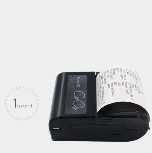 58HB6 Machine portative de réception d'étiquettes d'imprimante thermique Bluetooth, prend en charge l'impression multilingue et de symboles / d'images, modèle: (espagnol) SH88061613-012
