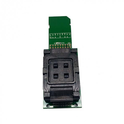 EMMC153 EMMC169 flip shrapnel à prise de test d'interface SD prise de gravure pour la réparation de téléphone portable de récupération de données SH99281726-05
