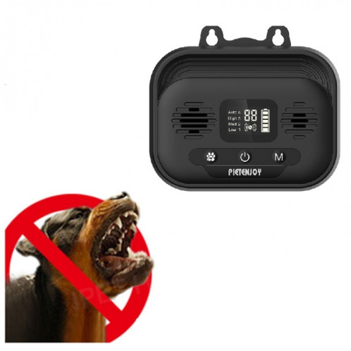 Répulsif ultrasonique pour chien d'intérieur et d'extérieur pour chien de dresseur d'écorce de Pet Products, spécification: Black Smart Edition SH80021188-08