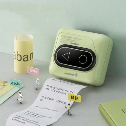 Memobird G4 Handheld Home Student Search Question Graffiti Notes Portable Bluetooth Thermal Printer (Peach Powder) SH401B818-011