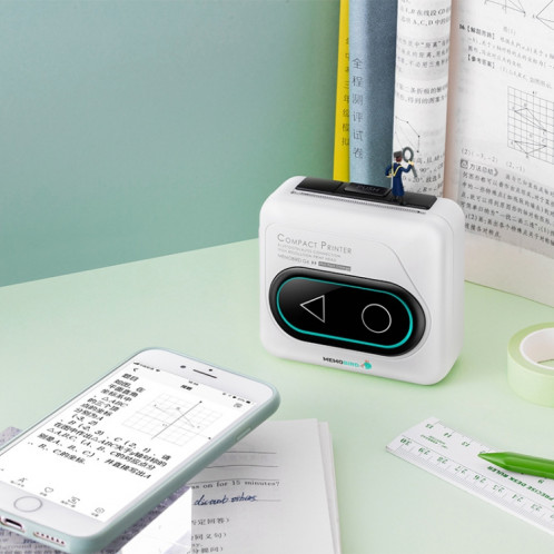 Memobird G4 Handheld Home Student Search Question Graffiti Notes Portable Bluetooth Thermal Printer (Peach Powder) SH401B818-011