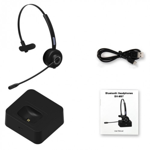 Écouteur mono Bluetooth M97 Bluetooth 5.0 avec base de chargement SH2726366-012