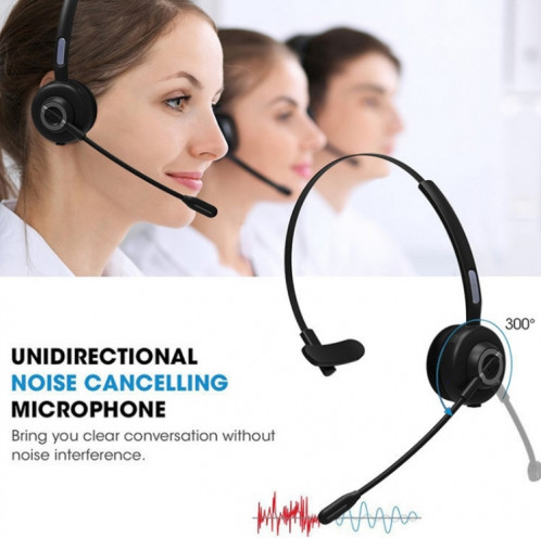 Écouteur mono Bluetooth M97 Bluetooth 5.0 avec base de chargement SH2726366-012