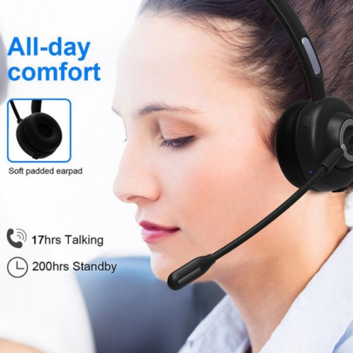 Écouteur mono Bluetooth M97 Bluetooth 5.0 avec base de chargement SH2726366-012