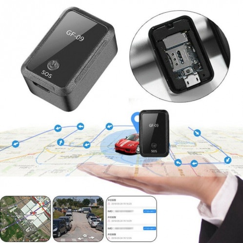 GF09 2G Portable Car GPS Locator Children Pet Anti-Lost Tracker SH98501758-08