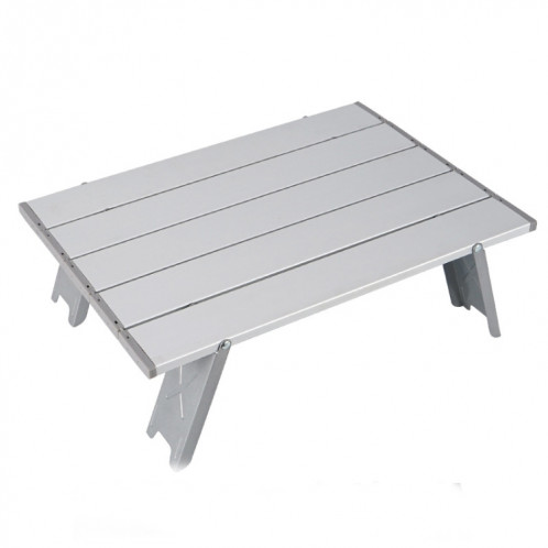 CLS Outdoor Mini Table pliante Table de tente de camping Table basse portable de camping (Argent) SH601B1965-011