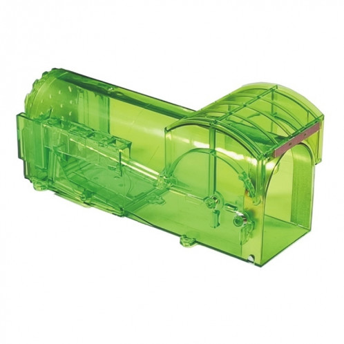Cage de souricière en plastique à cage courte pour attraper des souris vivantes (vert) SH601B497-06