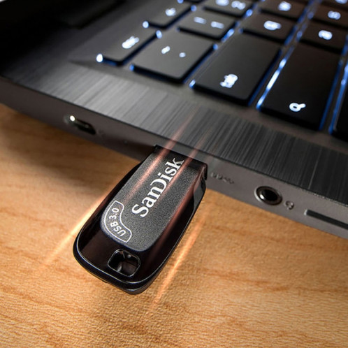 SANDISK CZ410 USB 3.0 HIGH SPEED MINI Crypté U Disk, Capacité: 256 Go SS3804572-013