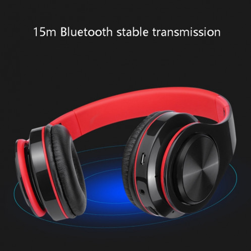 Casque sans fil Bluetooth FG-69 Caisson de basses pour ordinateur portable (rouge) SH601B1191-010