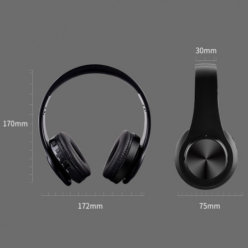 Casque sans fil Bluetooth FG-69 Caisson de basses pour ordinateur portable (rouge) SH601B1191-010