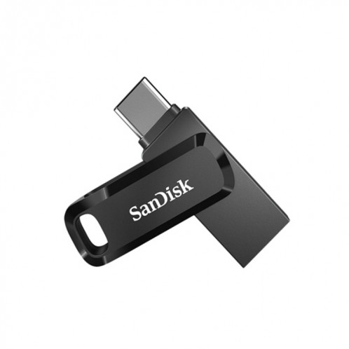SanDisk Type-C + USB 3.1 Interface OTG High Speed ​​Computer Phone U Disk, Couleur: SDDDC3 Black Plastic Shell, Capacité: 128 Go SS210340-012