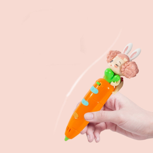 Stylo d'impression 3D sans fil à basse température de graffiti de peinture stéréo pour la boîte colorée d'enfants SH3901916-010