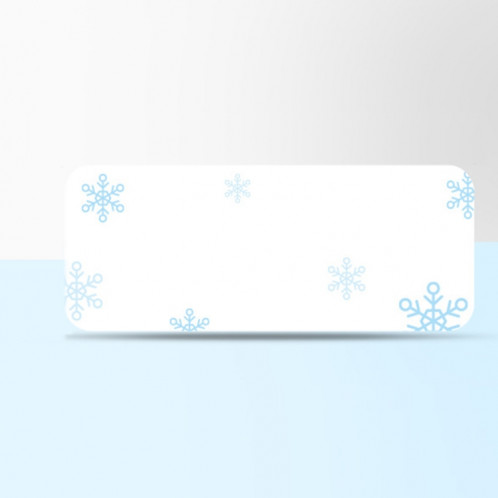 Autocollant cosmétique de papier d'étiquette thermique autocollant de nom en bouteille pour l'imprimante NIIMBOT D11, taille: bleu neige SH2009404-05