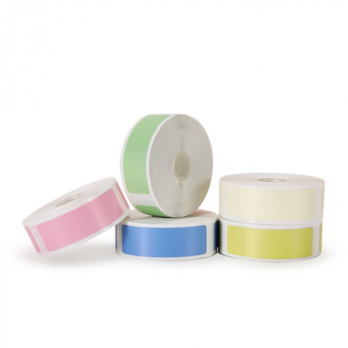 Autocollant cosmétique de papier d'étiquette thermique autocollant de nom en bouteille pour l'imprimante NIIMBOT D11, taille: bleu neige SH2009404-05